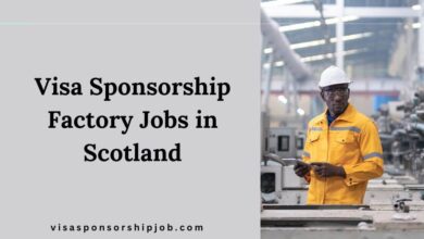 Visa Sponsorship Factory Jobs in Scotland