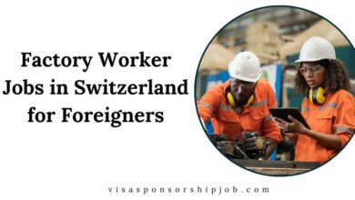 Factory Worker Jobs in Switzerland for Foreigners