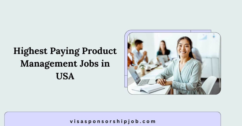 Highest Paying Product Management Jobs in USA