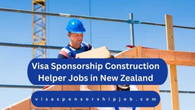Visa Sponsorship Construction Helper Jobs in New Zealand
