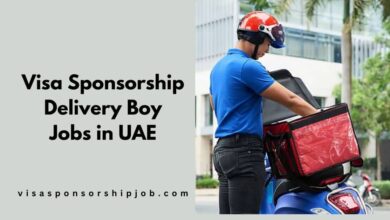 Visa Sponsorship Delivery Boy Jobs in UAE
