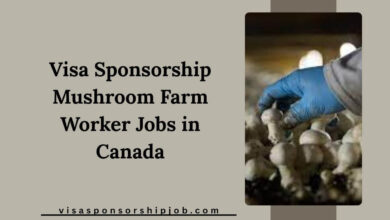 Visa Sponsorship Mushroom Farm Worker Jobs in Canada