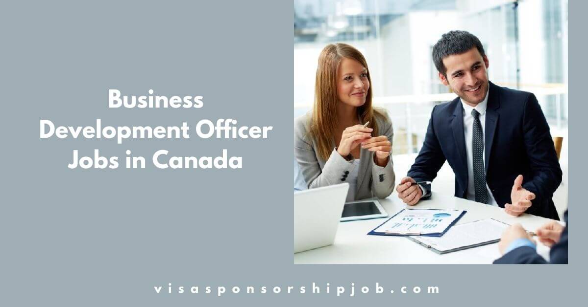 Business Development Officer Jobs in Canada