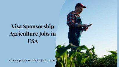 Visa Sponsorship Agriculture Jobs in USA