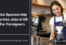 Visa Sponsorship Barista Jobs in UK For Foreigners