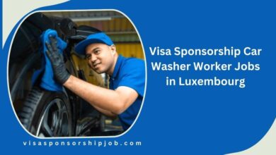 Visa Sponsorship Car Washer Worker Jobs in Luxembourg