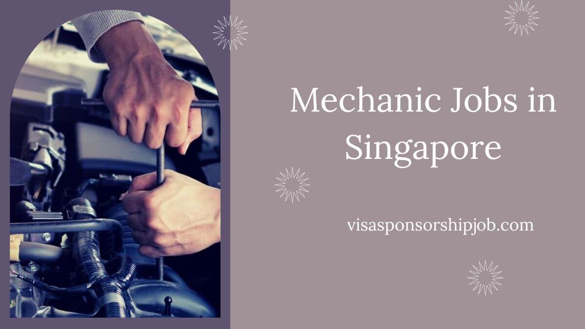 Mechanic Jobs in Singapore