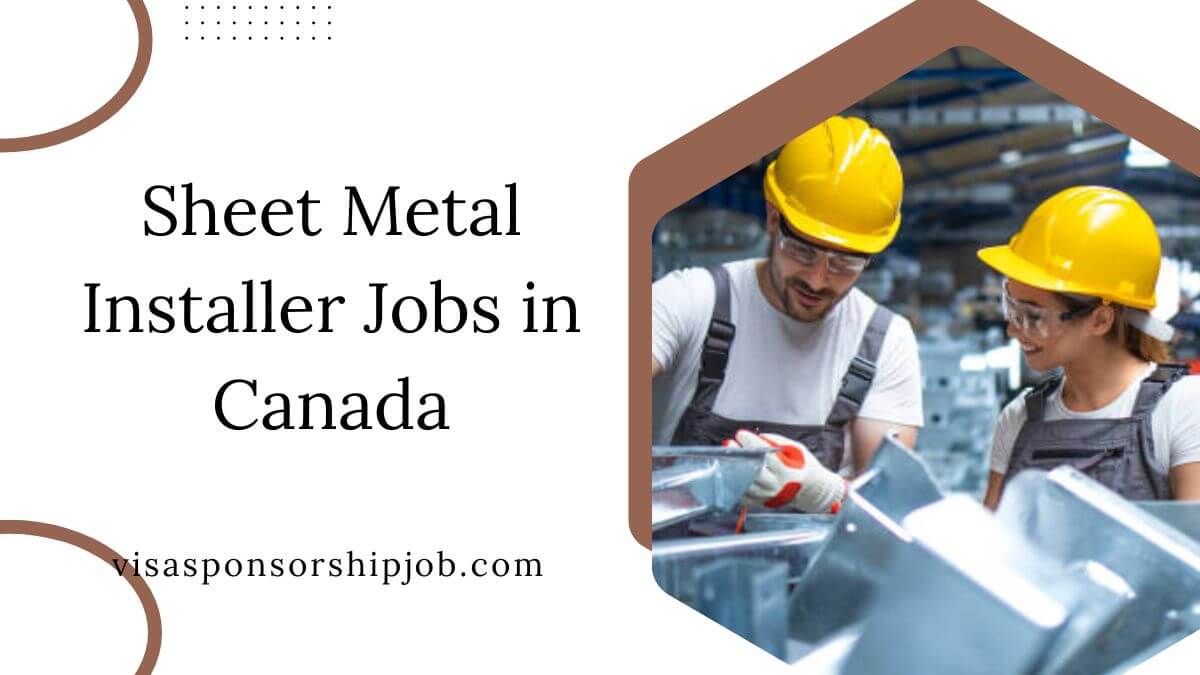 Sheet Metal Installer Jobs in Canada