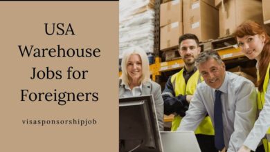 USA Warehouse Jobs for Foreigners
