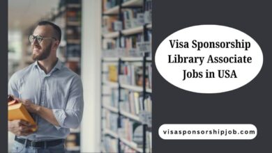 Visa Sponsorship Library Associate Jobs in USA