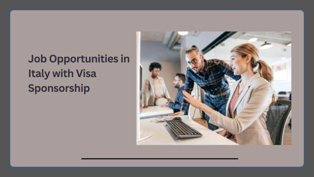 Jobs in Australia with Visa Sponsorship