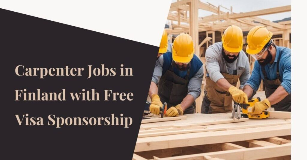 Carpenter Jobs in Finland with Free Visa Sponsorship