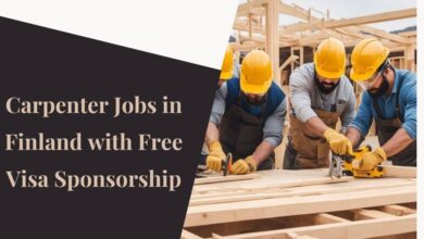 Carpenter Jobs in Finland with Free Visa Sponsorship