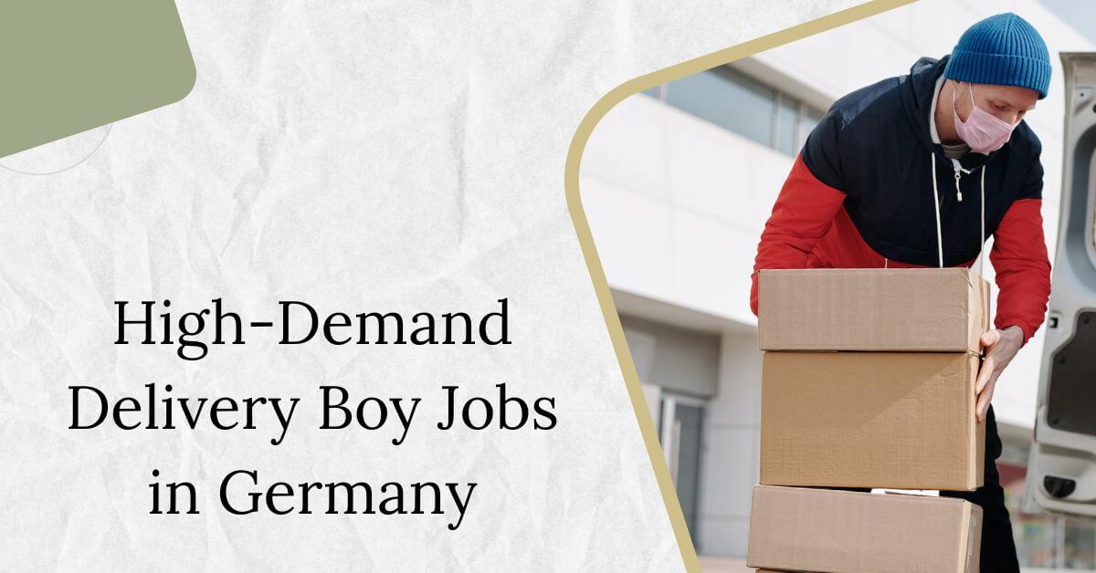 High-Demand Delivery Boy Jobs in Germany
