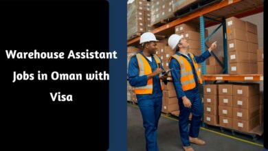 Warehouse Assistant Jobs in Oman with Visa