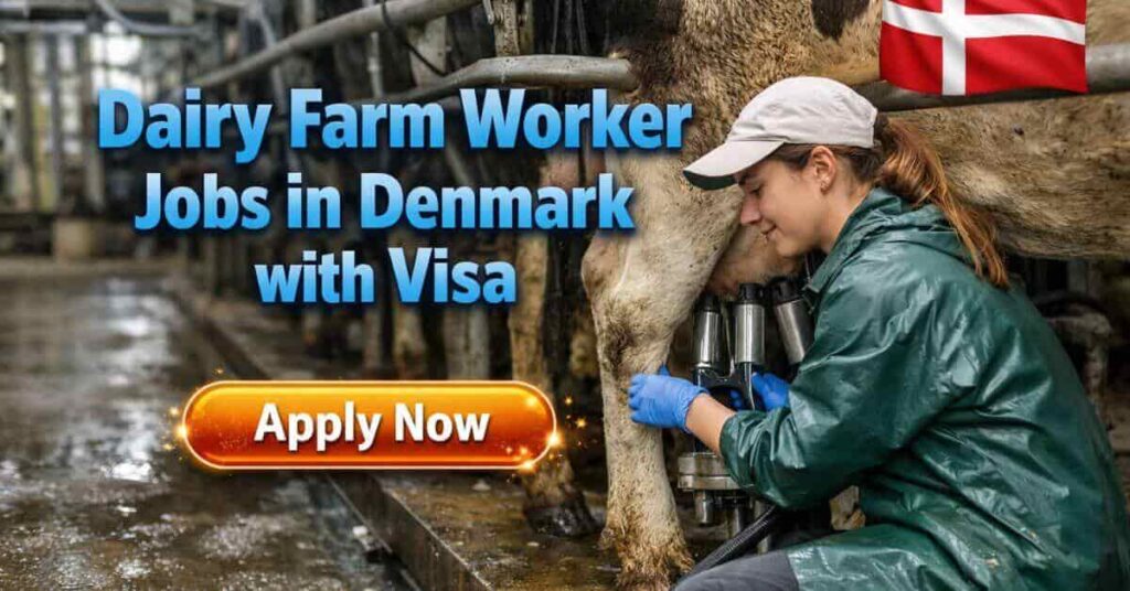 Dairy Farm Worker Jobs in Denmark with Visa